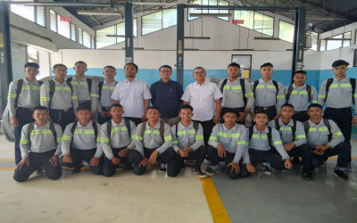 SINERGITAS INDUSTRI, 20 SISWA KELAS INDUSTRI SMK NEGERI 1 BLORA IKUTI UJI SERTIFIKASI LSP BUMA SCHOOL